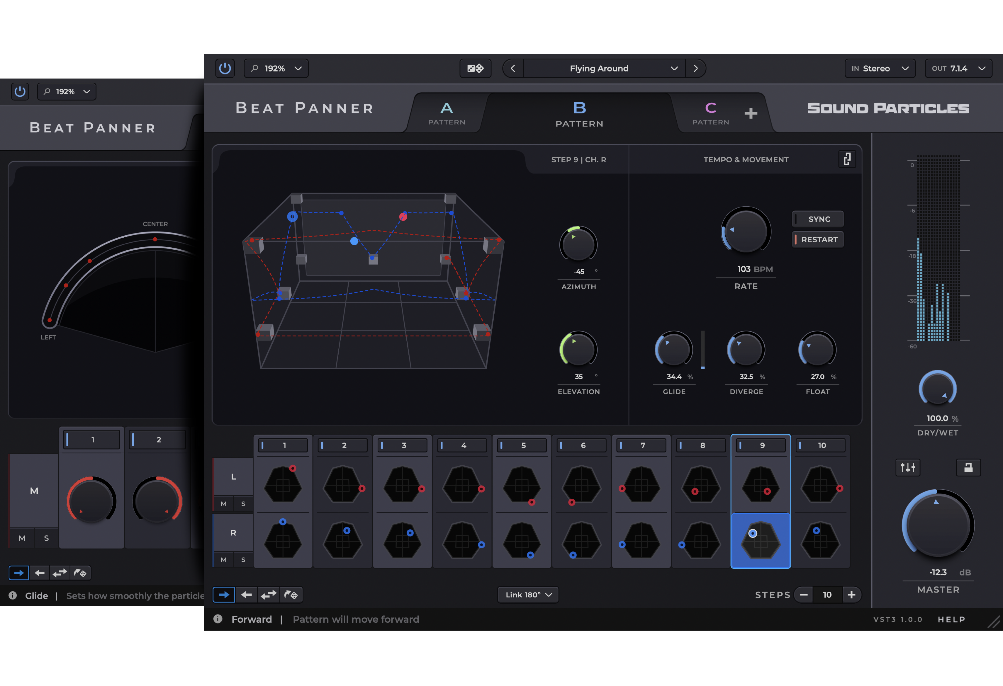 Beat Panner Screenshot