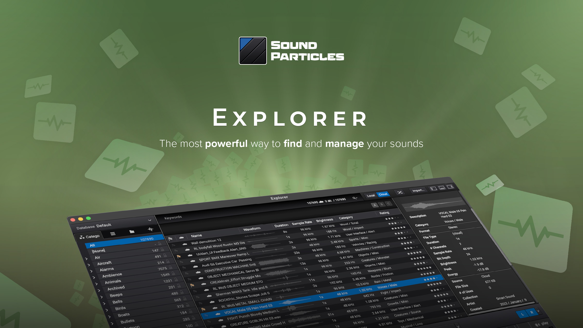 Sound Particles Density download the new for windows